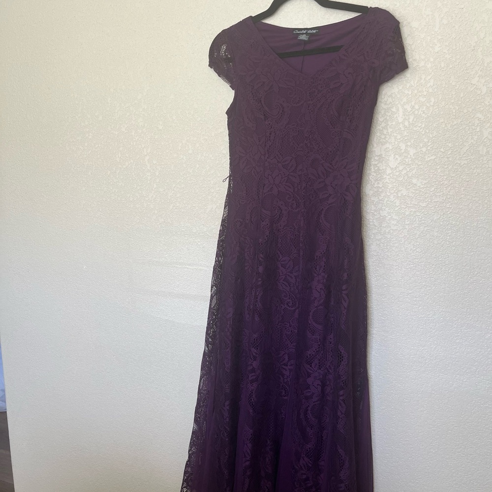 Candie's Deep Purple Maxi Dress